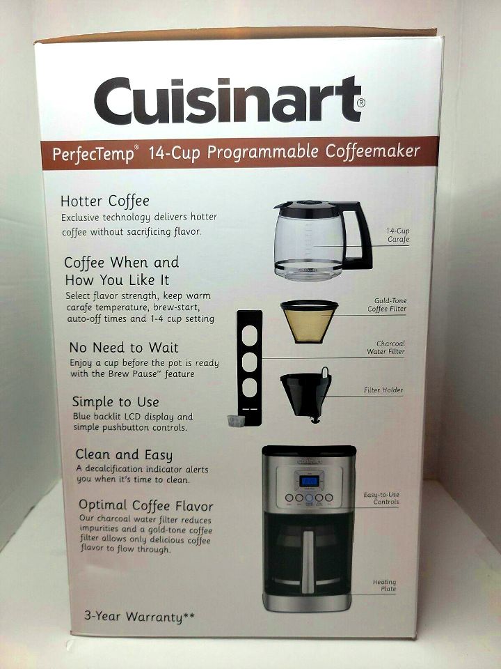 Different Parts of Your Cuisinart Coffee Maker
