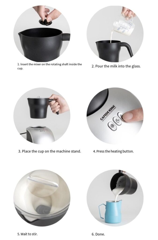 How to Use an Electric Milk Frother