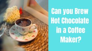 Can you Brew Hot Chocolate in a Coffee Maker