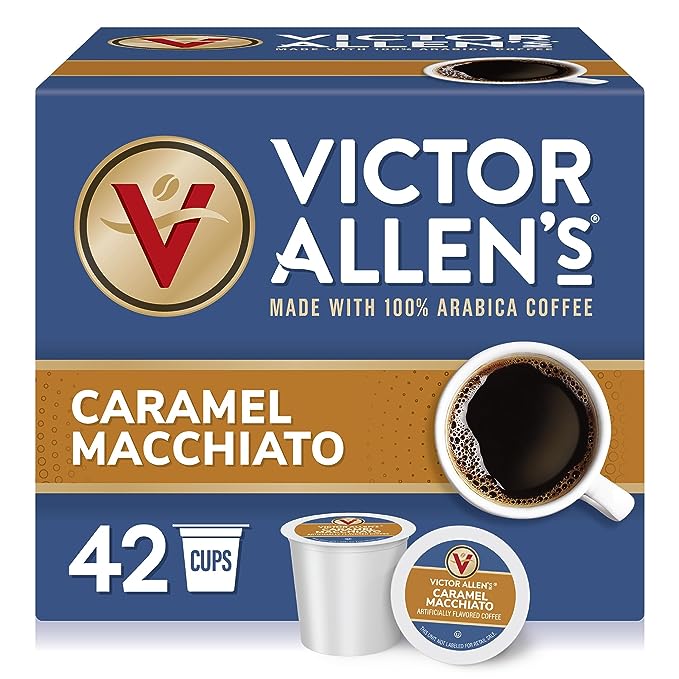 Victor Allen's Coffee Caramel Macchiato Flavored, Medium Roast